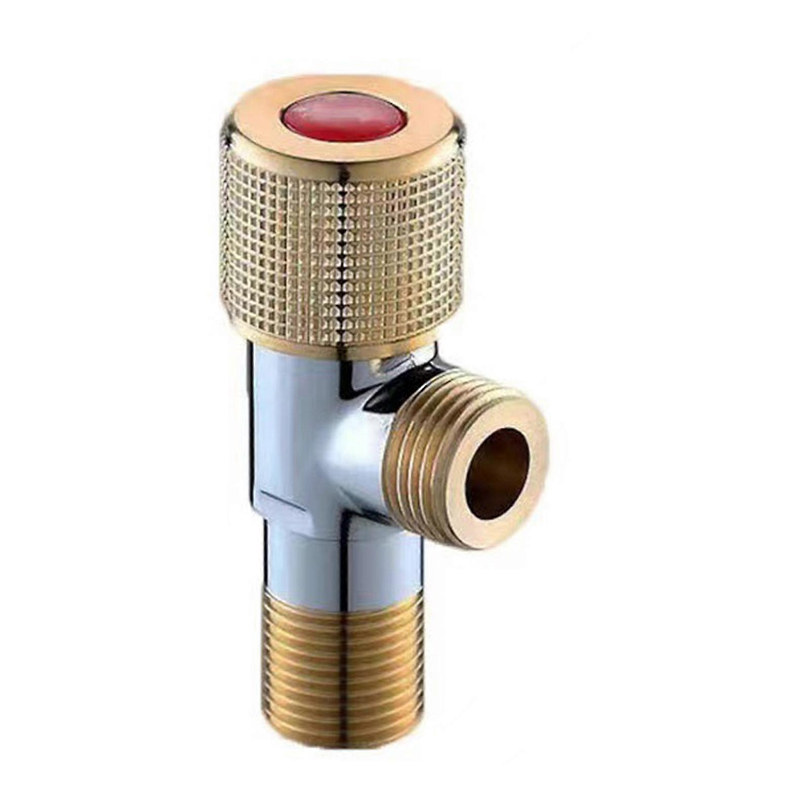 Angle Valves with Thickened Anti Burst Designs High Pressure Resistance Easy Install Pipe System Valves for Plumbing Use Multicolor