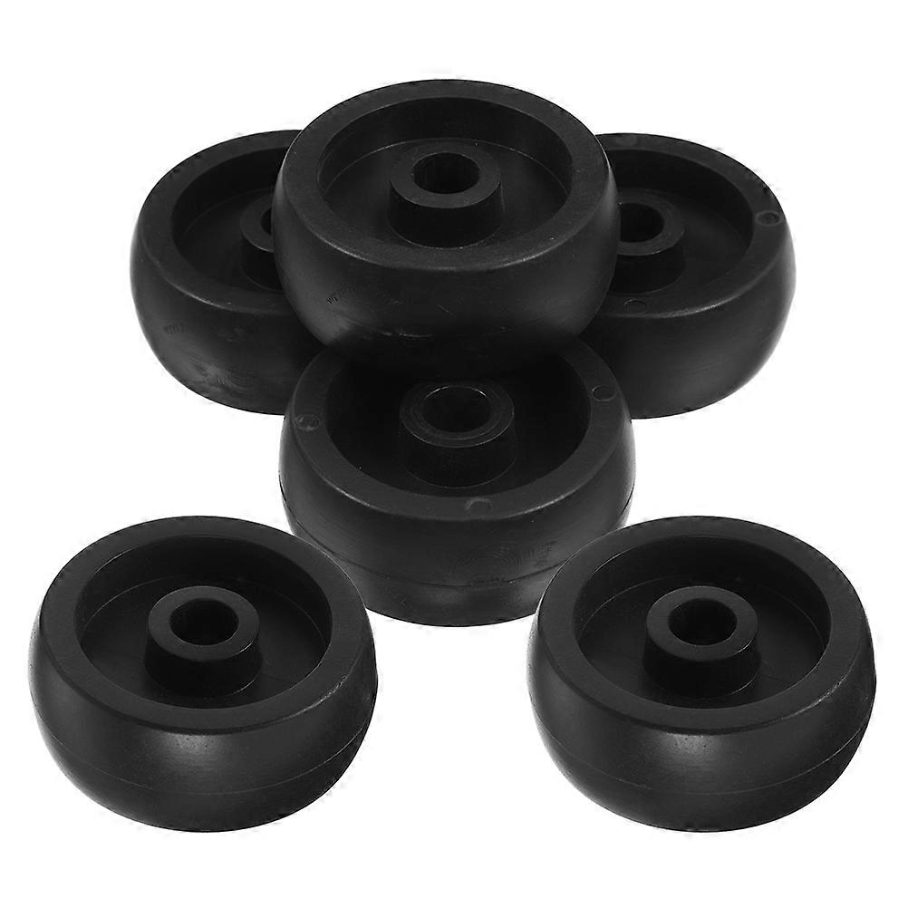 6pcs Core Roller Wheel Set Universal Casters for Gym Equipment Workout Replacement