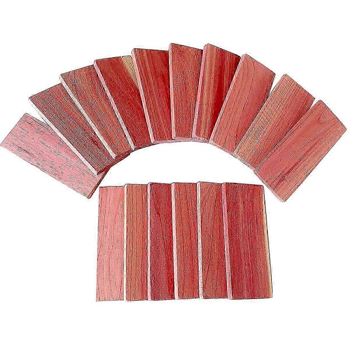 16 Pack Cedar Blocks for Closet,Red Cedar Blocks for Storage, Aromatic Cedar Blocks for Closet and D