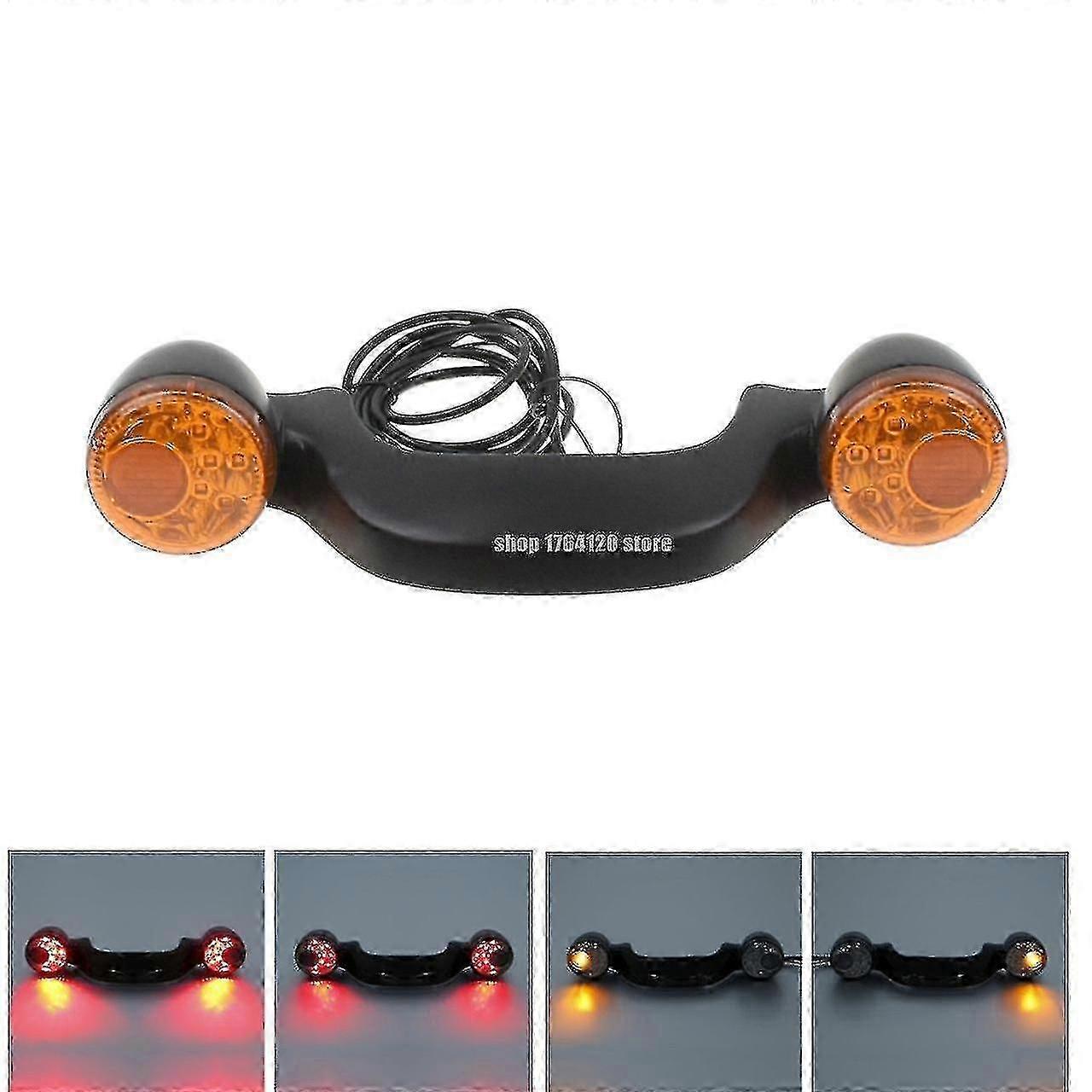 Indicatore di direzione posteriore del motociclo Brake Light Bar Lamp per Harley Touring Street Glide Road Glide Road King Fltrx Flhx 2010-2020 2021