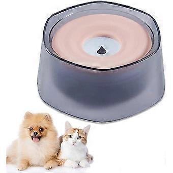 Waterproof Non-Slip Pet Water Bowl - 1400ML Anti-Spill Drinking Bowl for Dogs & Cats - Ideal Travel Water Dish for Pets
