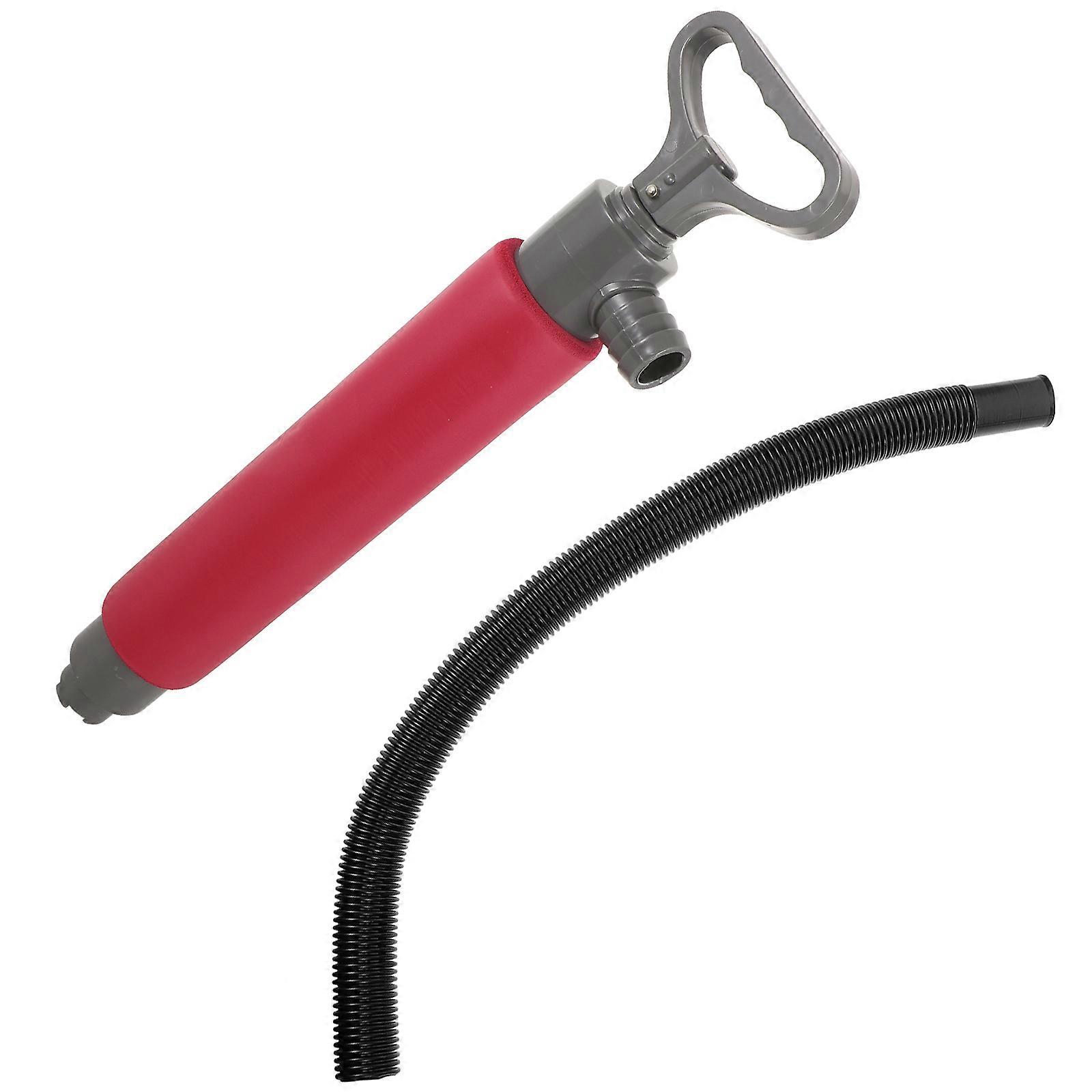 Hand Bilge Pumps Boats Water Sports Kayak Accessories Ergonomically Designed Red 1 Set