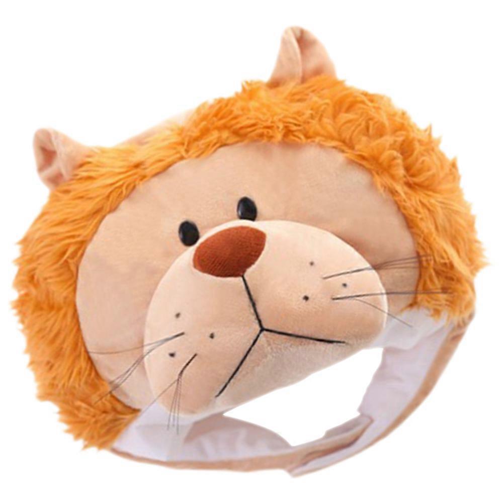 Cute Design Lion Head Shape Performance Prop For Adults Photoshoots Multi Color 1Set