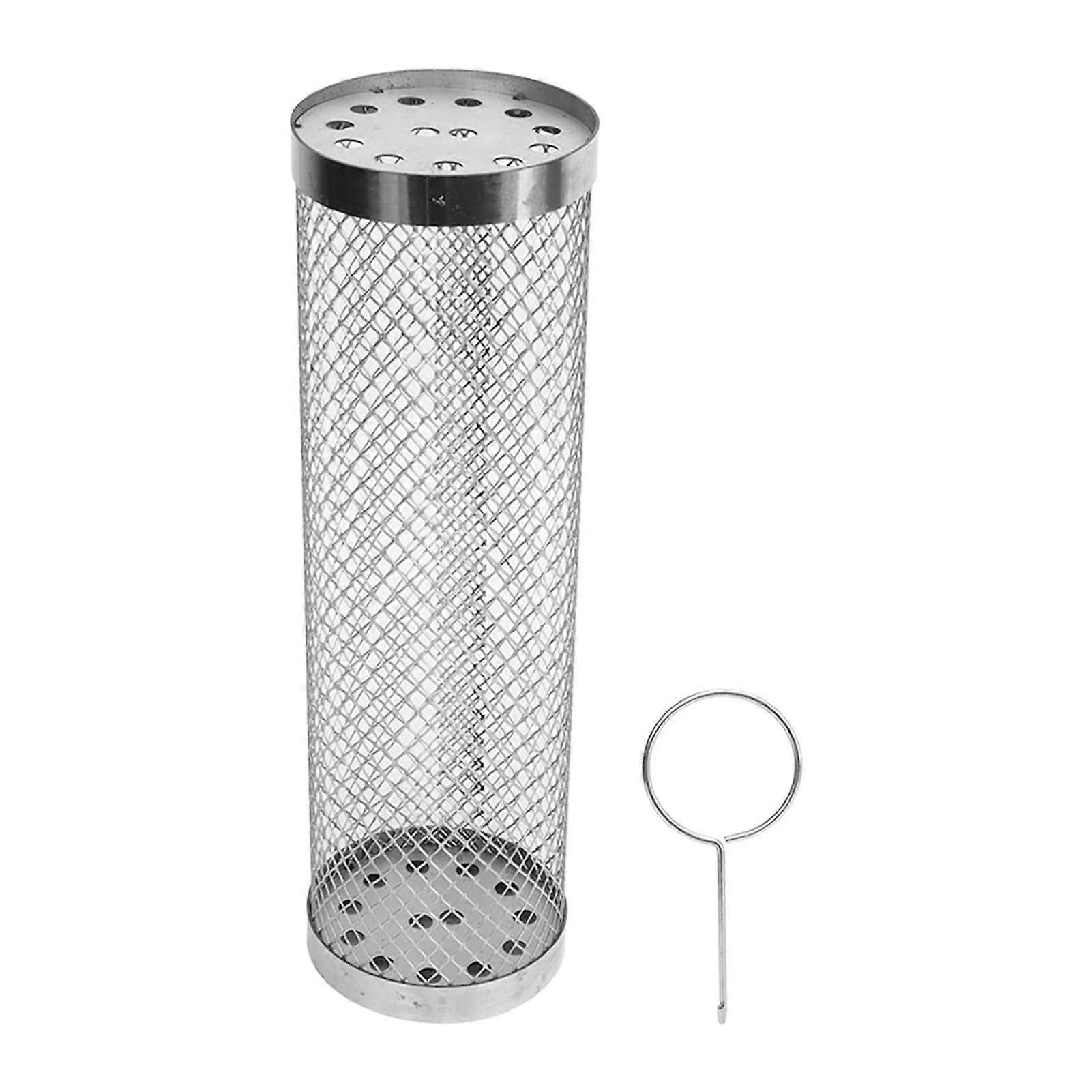 Cylindrical Barbecue Basket Cylinder Grilling Basket for Vegetables Fish Chicken Wing