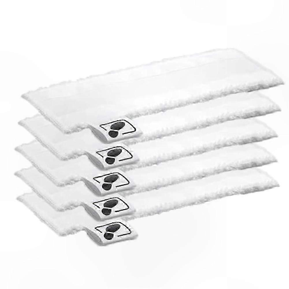 5-Pack Microfiber Cloth Covers for EasyFix Mopping System Pads