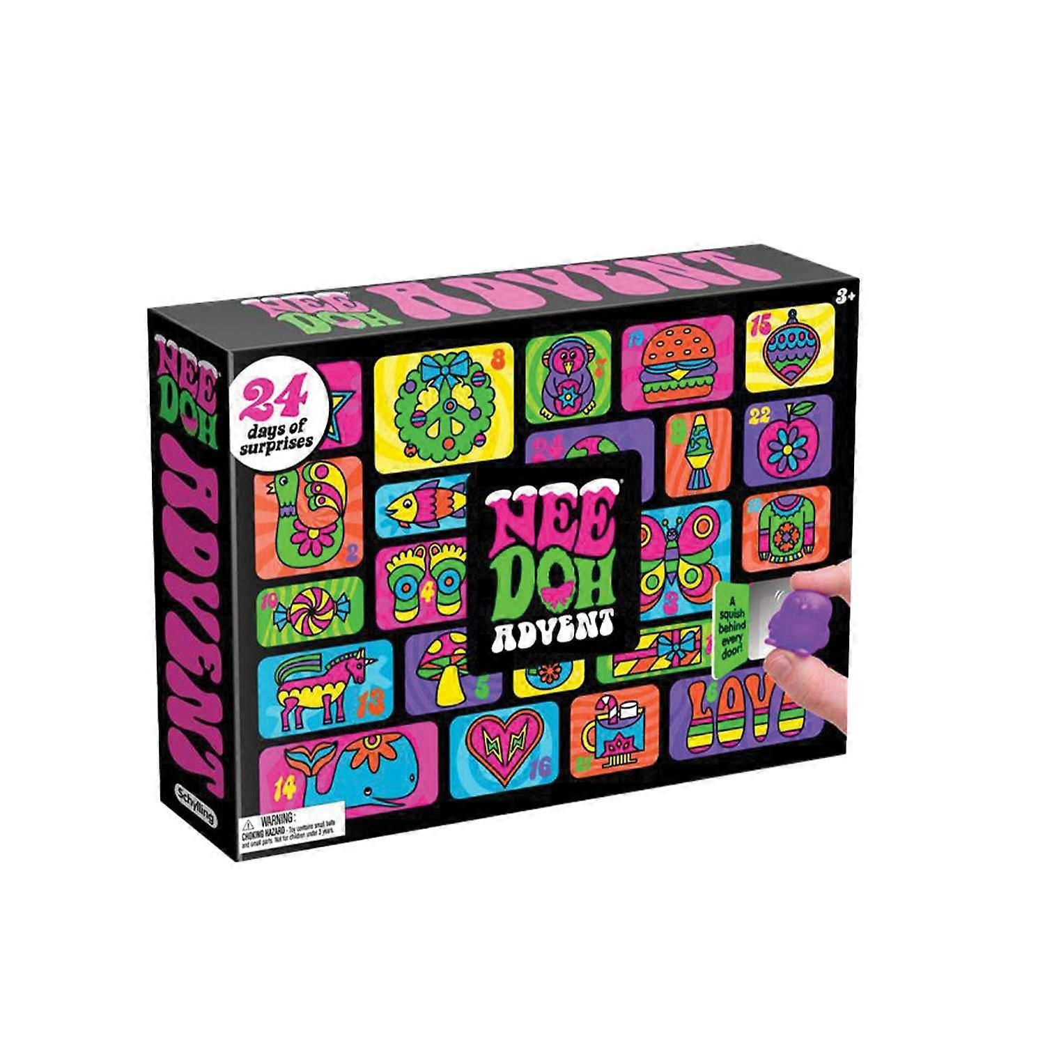 NeeDoh Advent Calendar - Squishy Christmas Fidget Toy Calendars For Kids