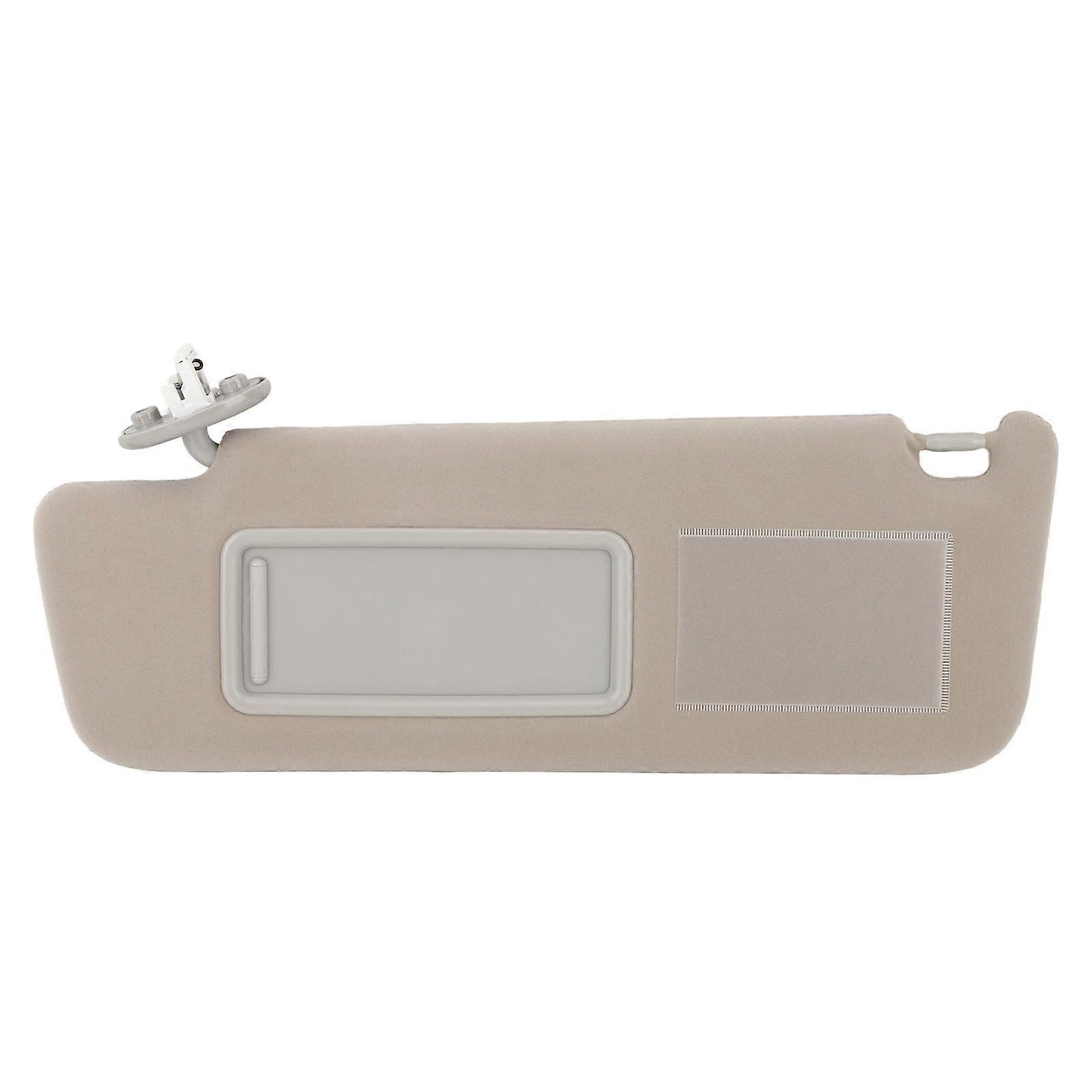 Land Cruiser Prado 2002-2010 left sun visor with mirror and light 7432060850B1
