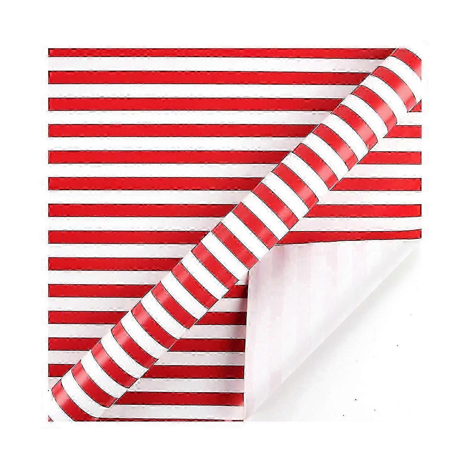 6Pcs Gift Wrapping Papers Vivid Color Non-Fading Simple Eco-friendly Smooth Texture Decorative