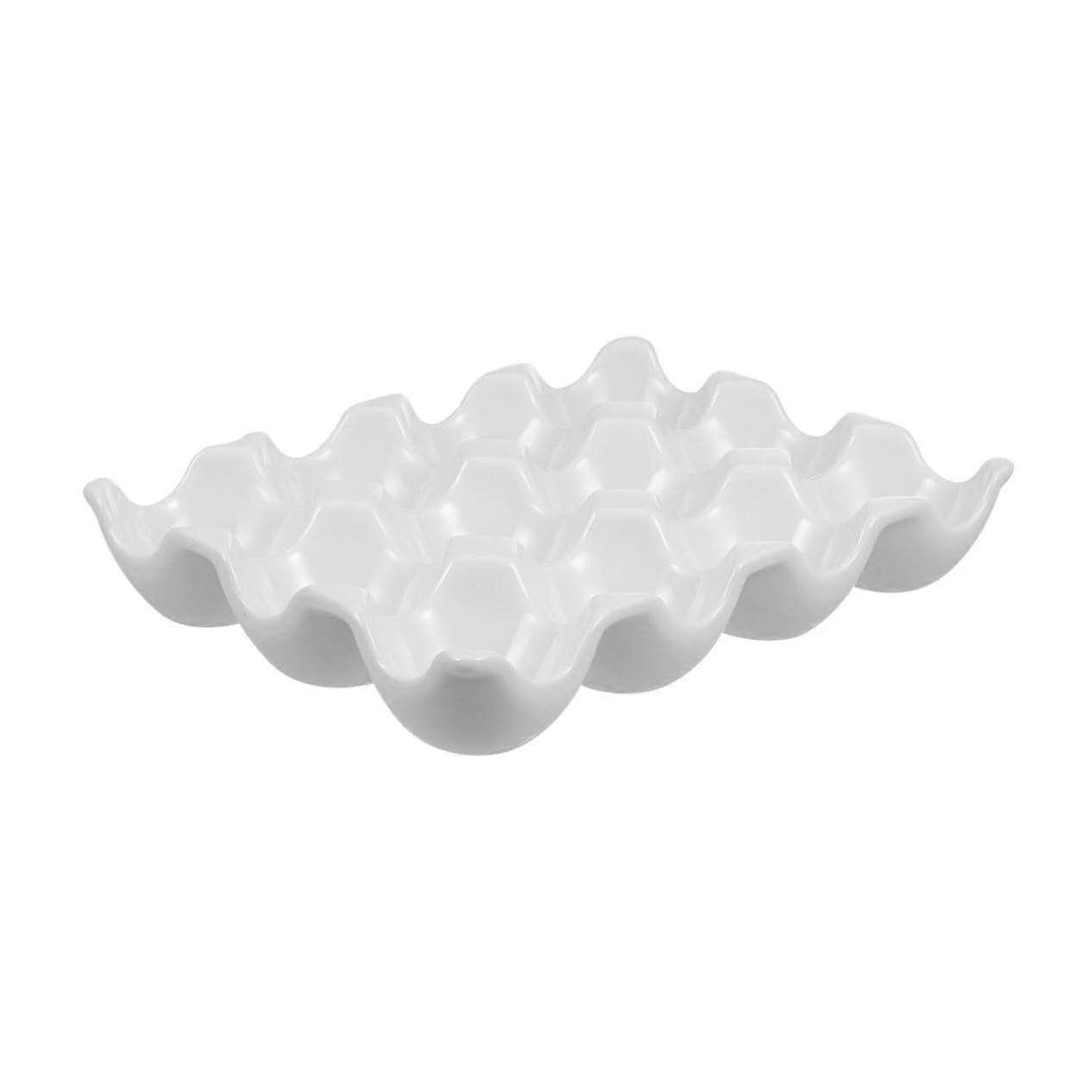 12 Egg Trays Fridge Egg Tray Egg Container for Egg Crates Storage