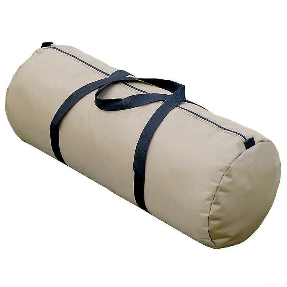 Waterproof bag with reinforced handle for carrying camping equipment (Khaki, 29 x 72 cm)