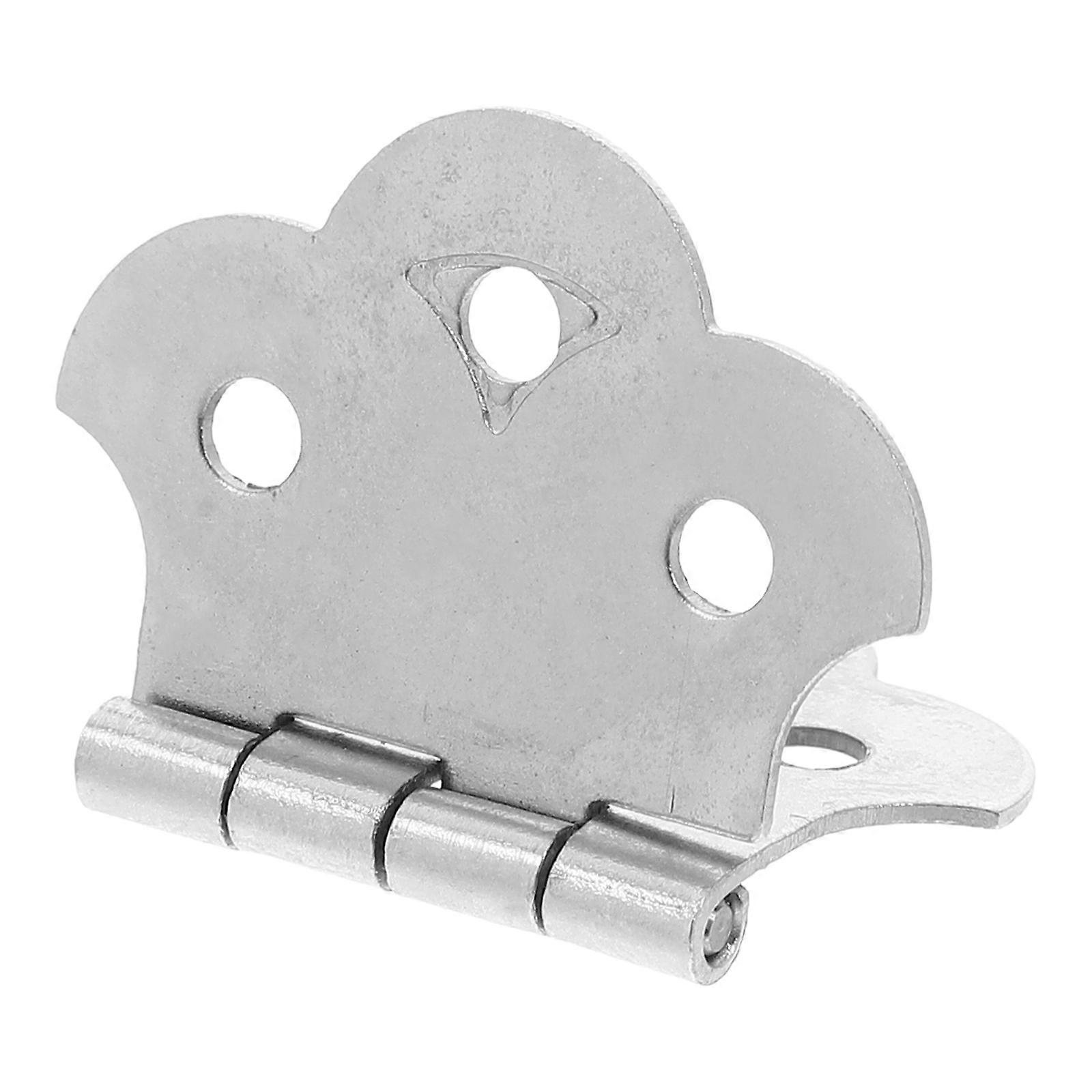 Cigar Box Guitar Tailpiece for 3 String with Screws Metal Silver Lightweight Durable