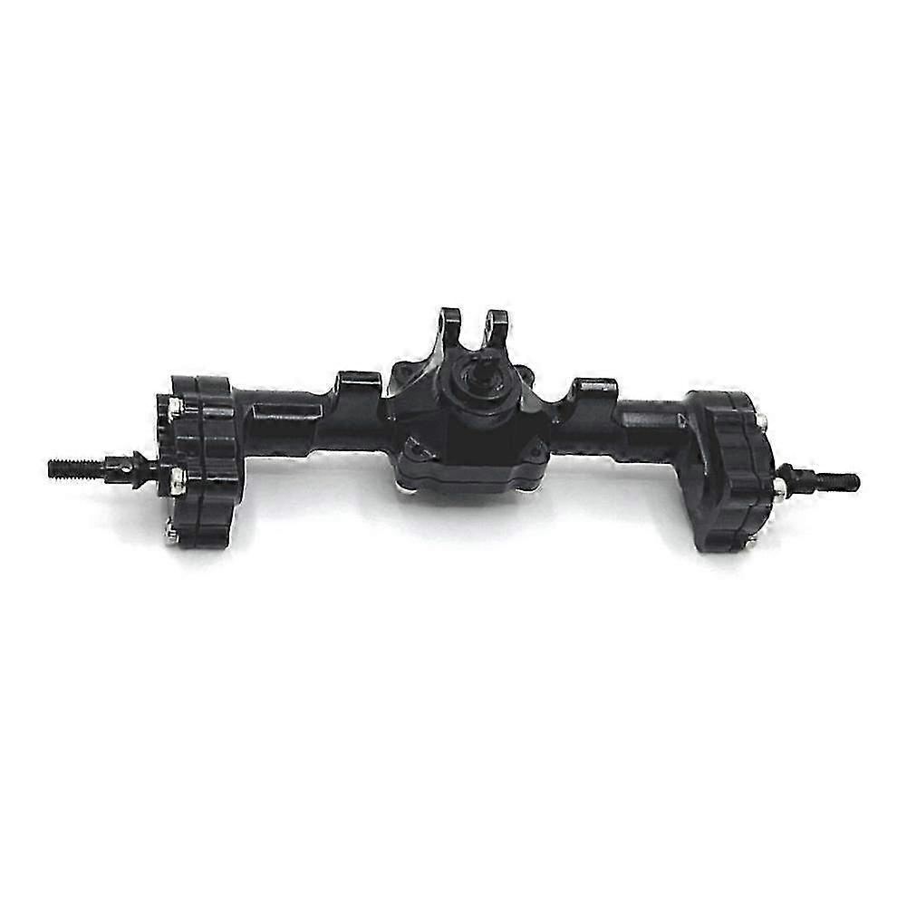 Complete Metal Rear Axle Kit for FMS Black RC Car - Durable Replacement Part for Enhanced Performance
