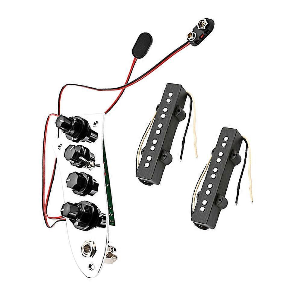 Bass Accessory JB Pickup Set 1 Set Easy to Install Durable Parts for Bass Practice and Performance