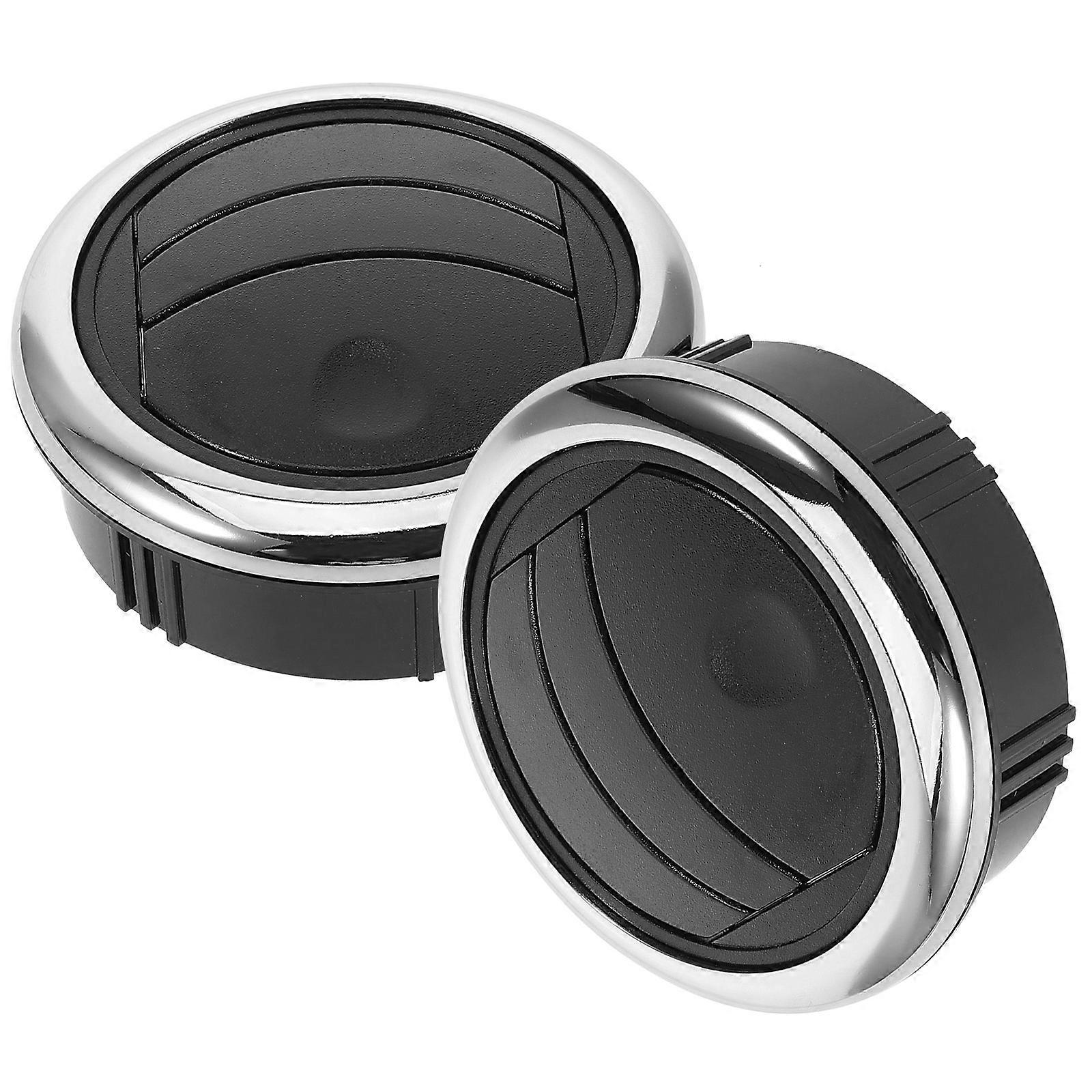 Durable Round RV Air Conditioning Vent Cover for Easy Installation and Outlet Modification