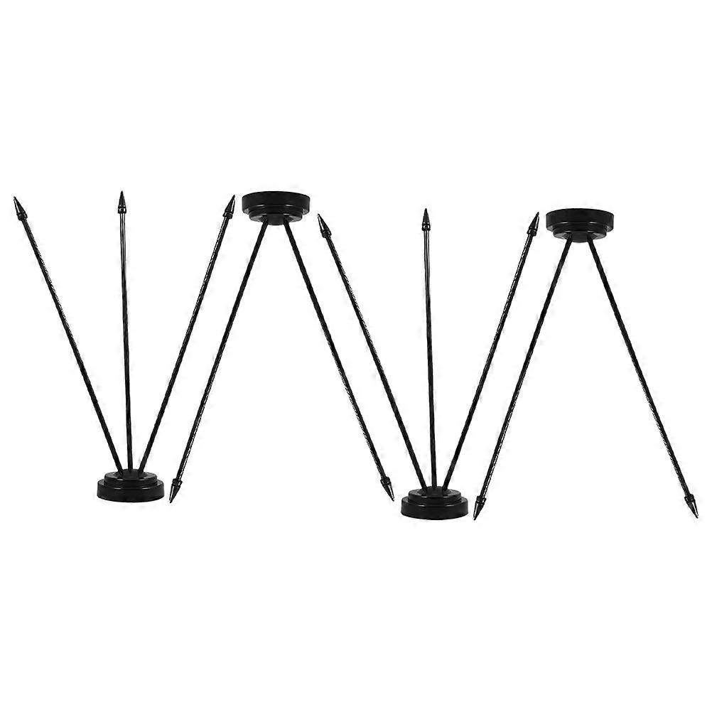 Here's a refined and professional product description based on your input:

 

**4pcs Mini Flagpole Base Heavy Duty Desktop Flag Holder for Office &
