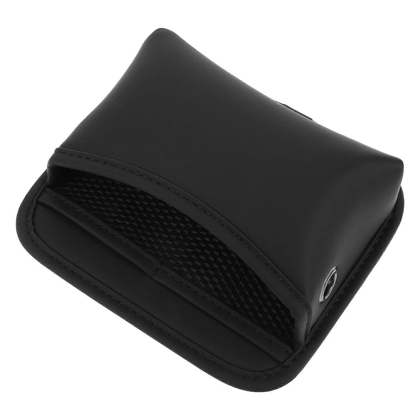 Car Seat Side Storage Pocket Faux Small Organizer Multifunctional Console Bag for Phone Keys Sunglasses