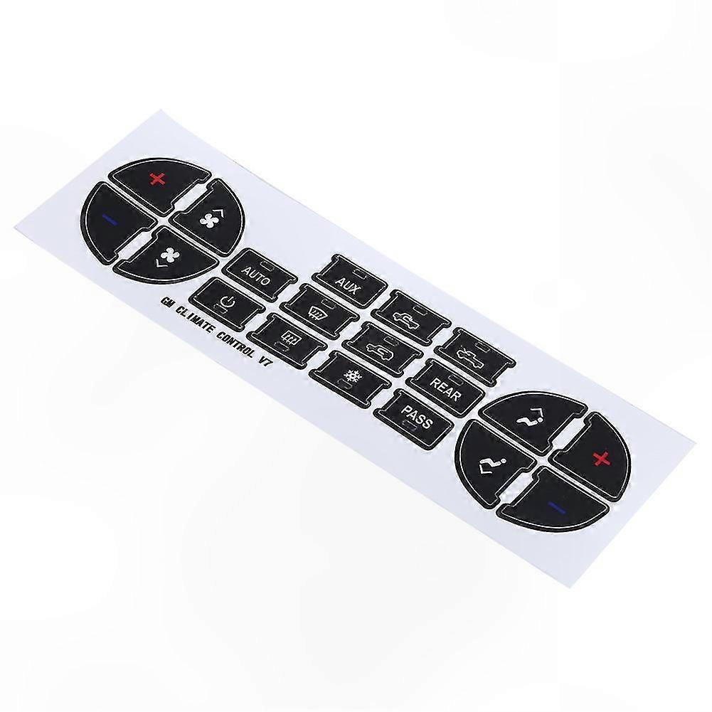 Air Condition Decal Stickers Replacement for 2007-2014 Vehicles