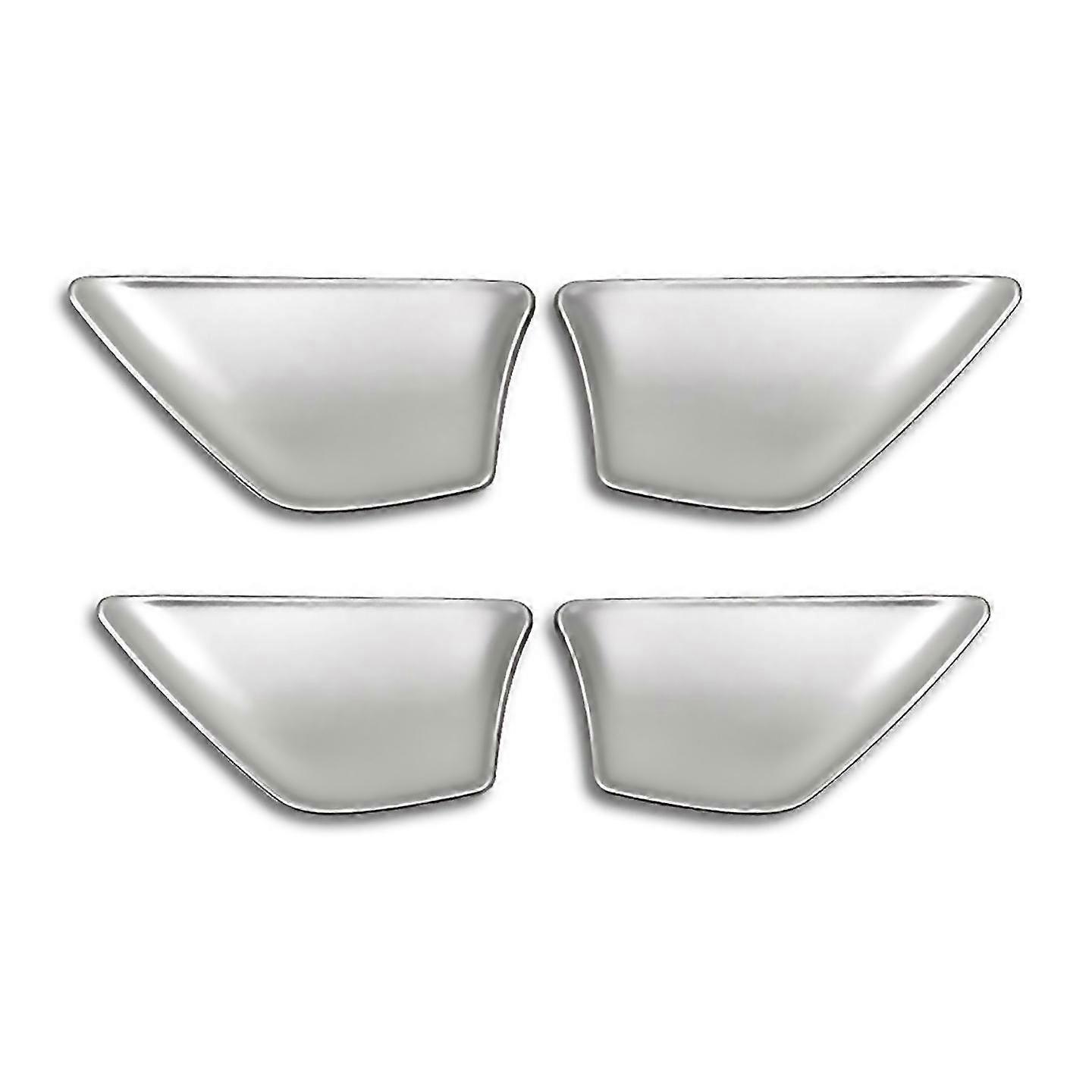 For 1set4pcs inner door handle bowl trim sticker for