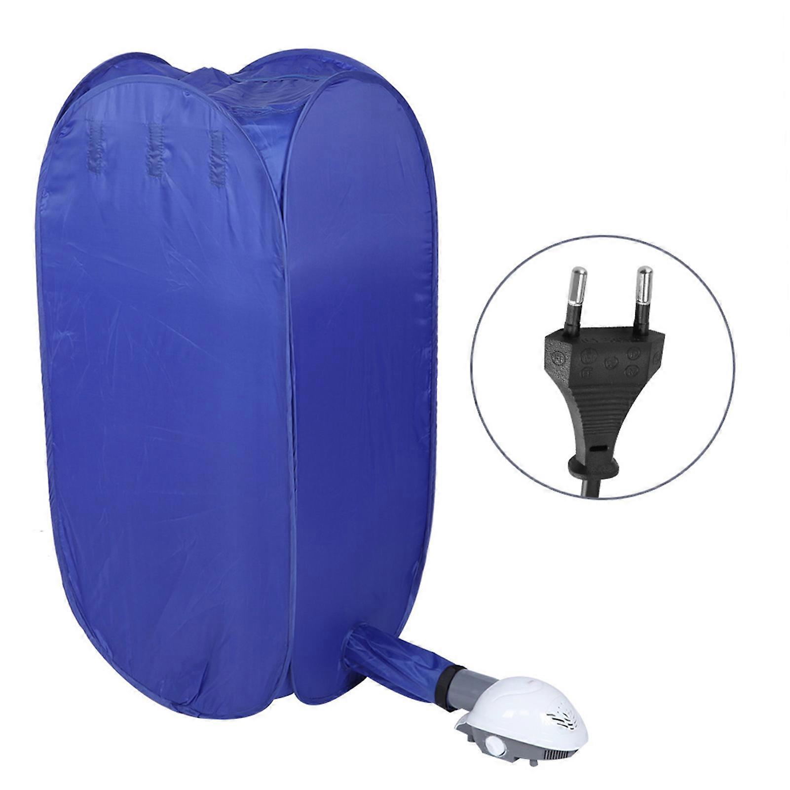 Multifunctional Electric Clothes Dryer Hanger Foldable Household Drying Machine EU Plug 220V Compact Space-Saving Design