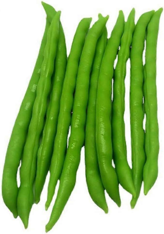 8pcs Fake Green Beans, Artificial Vegetables Simulation Green Bean