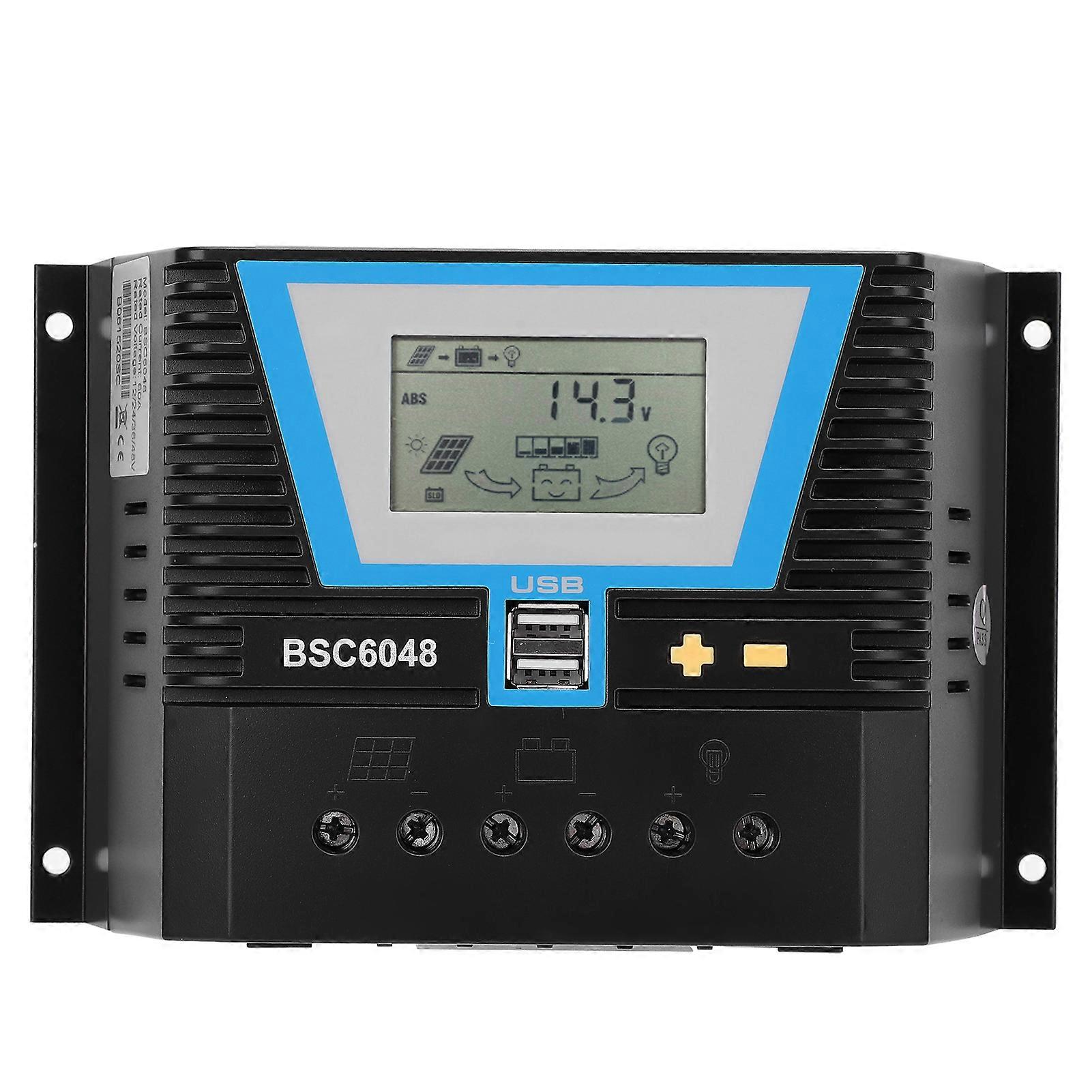 Solar Controller Multi Functional for Variety Batteries BSC6048 60A 12v 24v 36v 48V