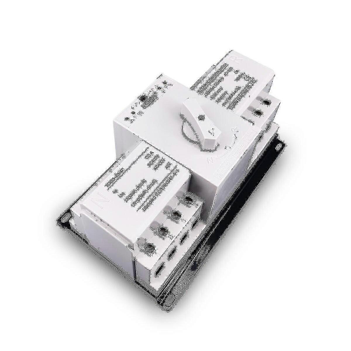 Automatic Transfer Switch Type Dual Power 4p 63a Mcb for Hk