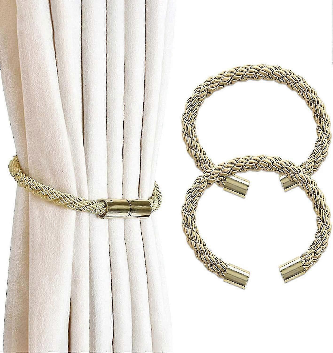 2pcs磁気カーテンタイバックペア磁気カーテンタイバックタイバック対応カーテンカーテンクリップ