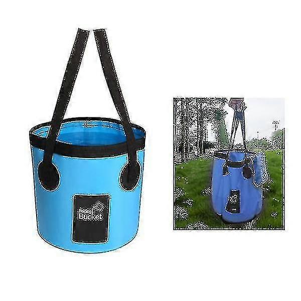 Foldable Camping Bucket Pot Collapsible Sink Camping Water Pot Bag