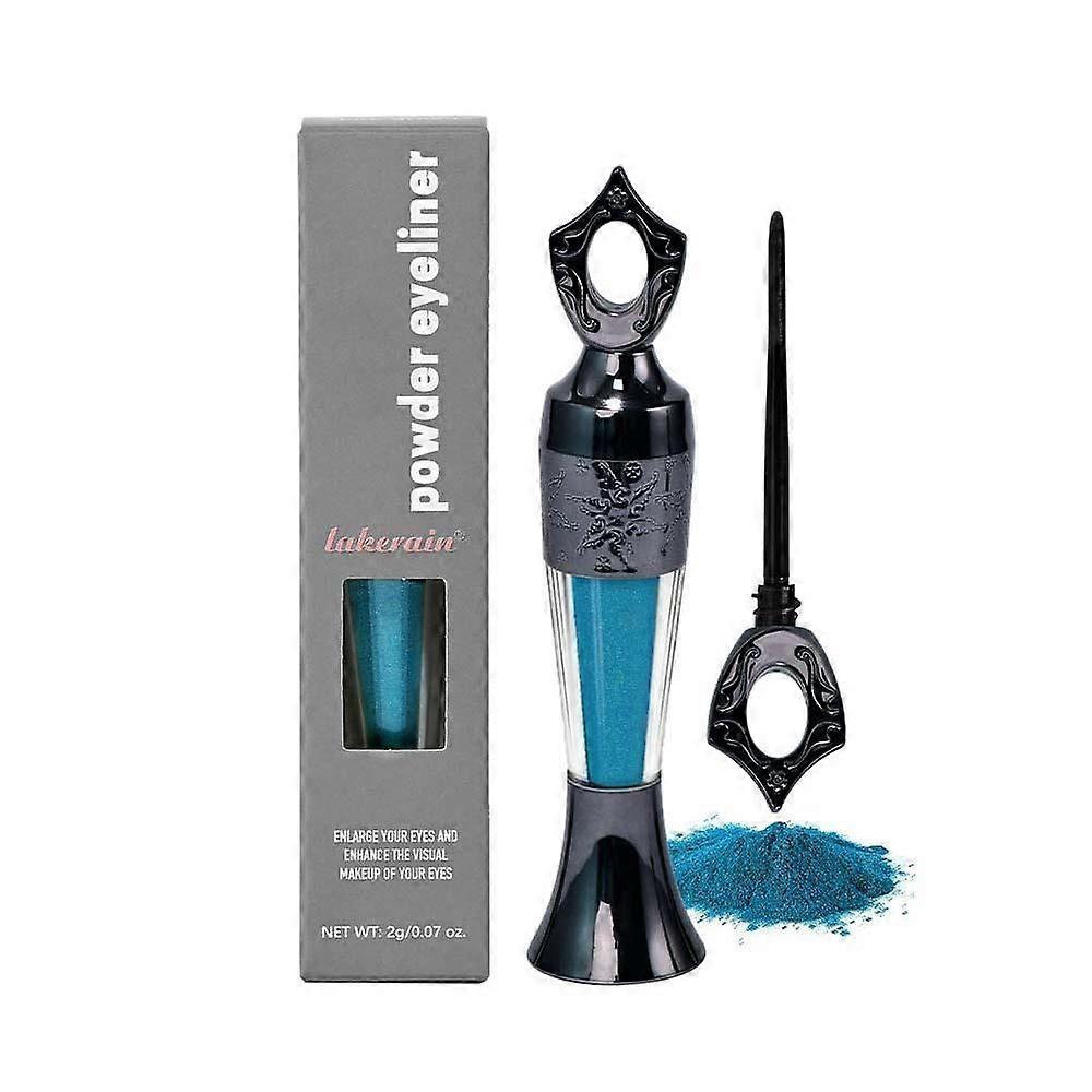 1/4 قطعة كحل طبيعي جديد طويل الأمد مقاوم للماء كحل مسحوق كحل بودرة