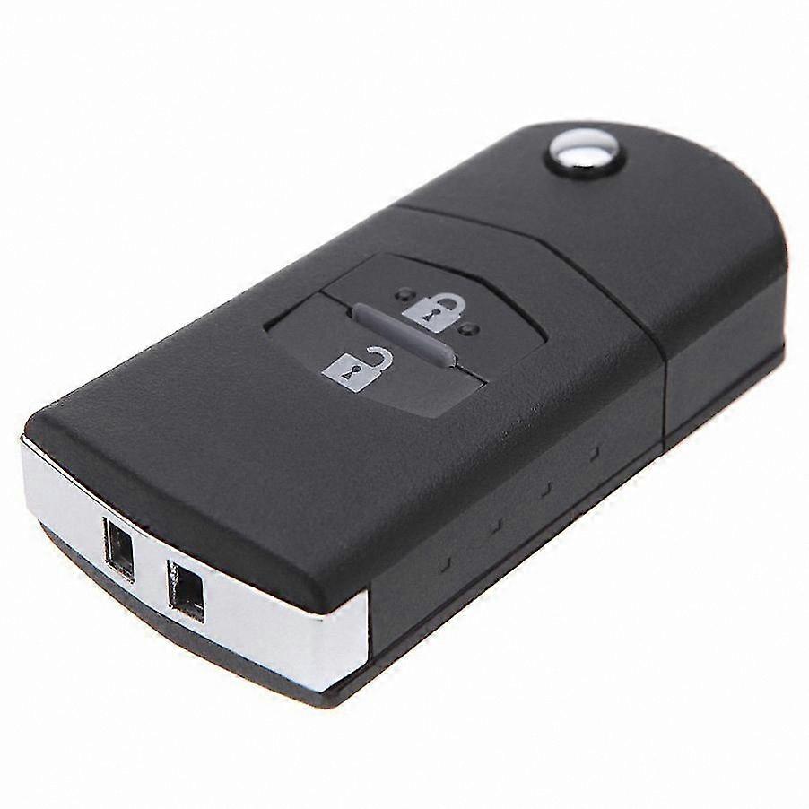 Keyless Entry Remote Fob Replacement for  3 5 6, Black 2-Button Clicker