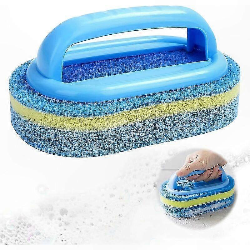 Cleaning Sponge Brush for Pools - Tool to Remove Dirt from Pool Walls and Tubs