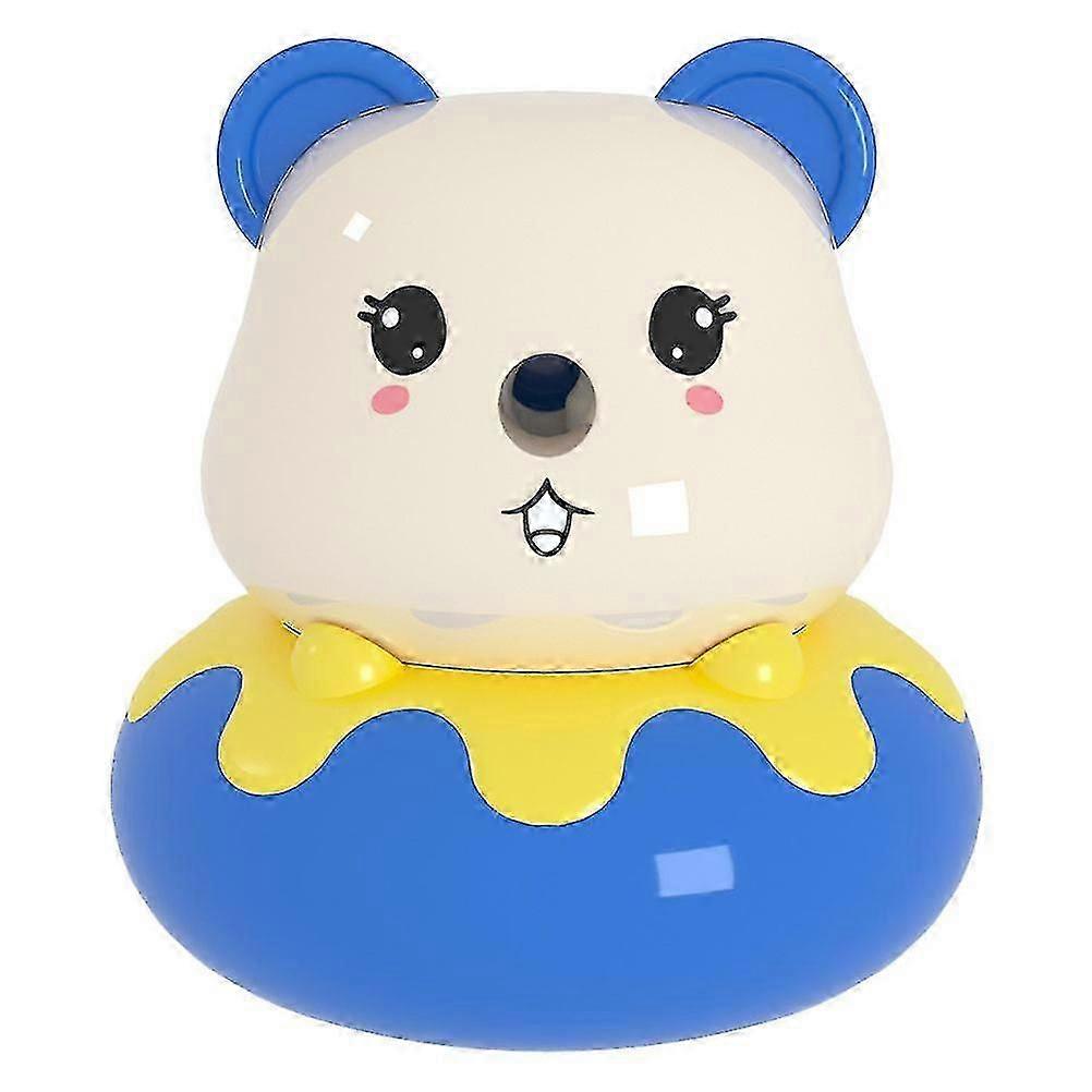 Hand Crank Pencil Sharpener Cartoon Bear Donut Shaped Pencil Sharpener Creative Pencil Sharpener