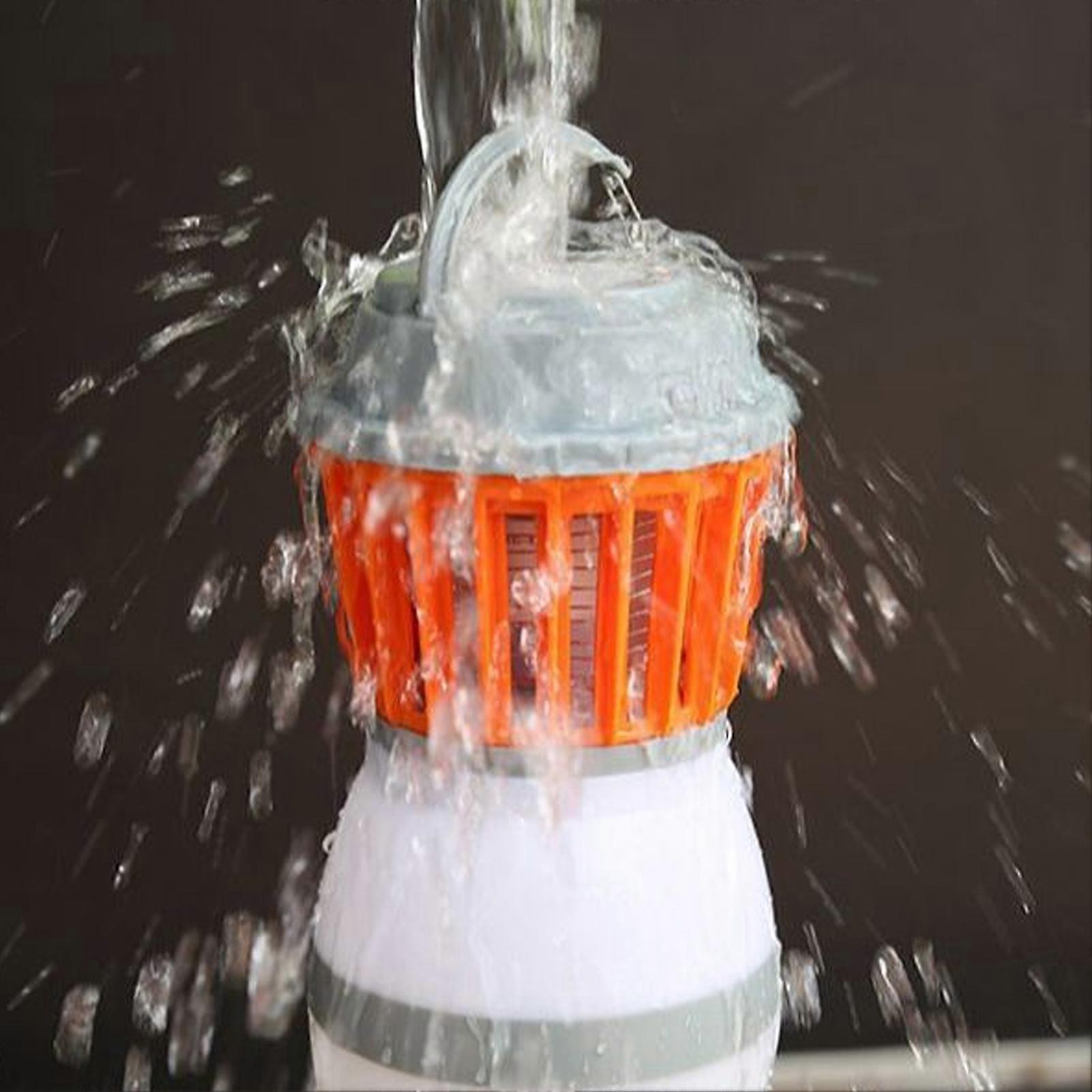 Fly Killer Lamp 3 Modes 2200mAh Solar USB Rechargeable Waterproof