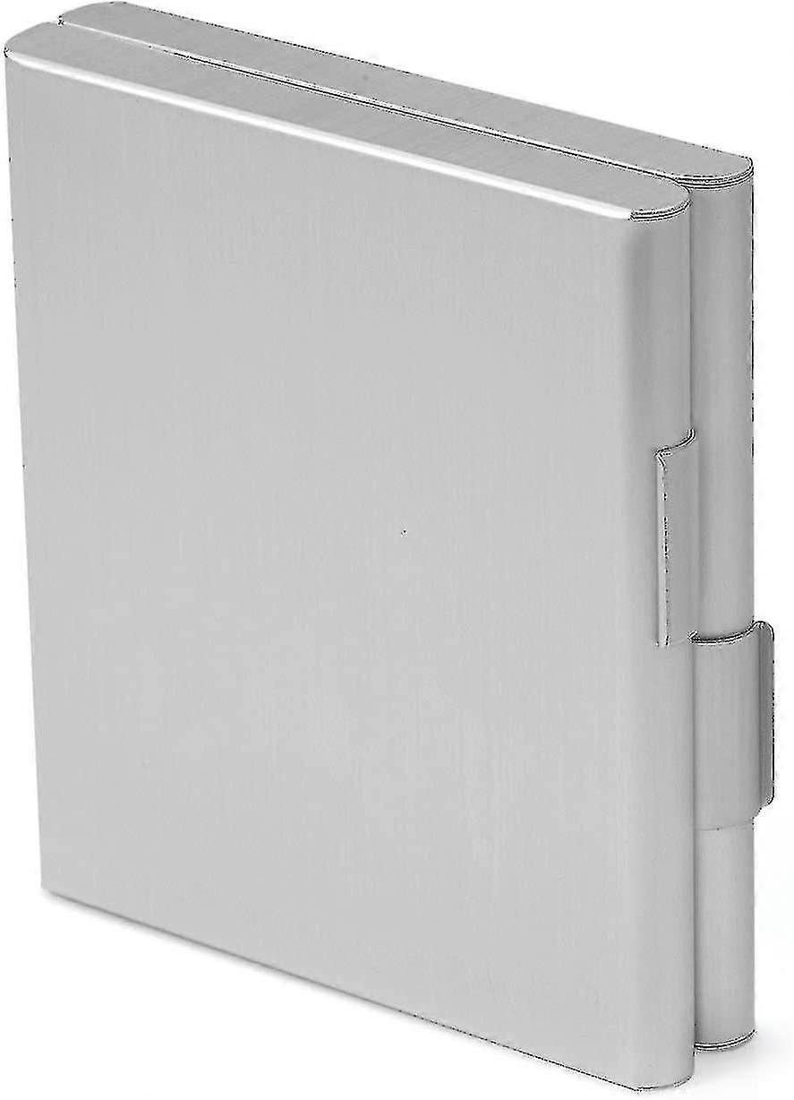 Folio Cigarette Case, Metal Cigarette Case, Holds 20 Cigarettes