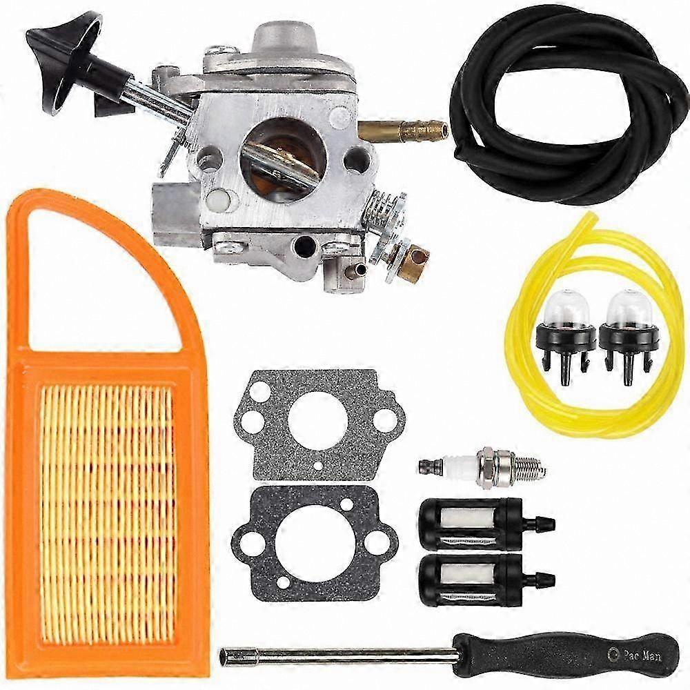 Air Filter and Fuel Kit for Backpack Leaf Blowers, Compatible with BR500 BR550 BR600 Models