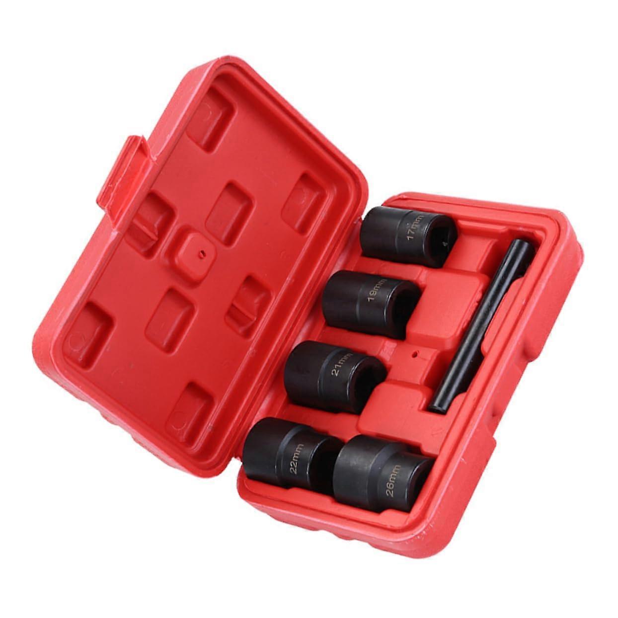 Nut Extracting Tools 6Piece WearResistant Bolt Removers For Stripped Nuts Rusted Or Broken Nuts Socket Compatible