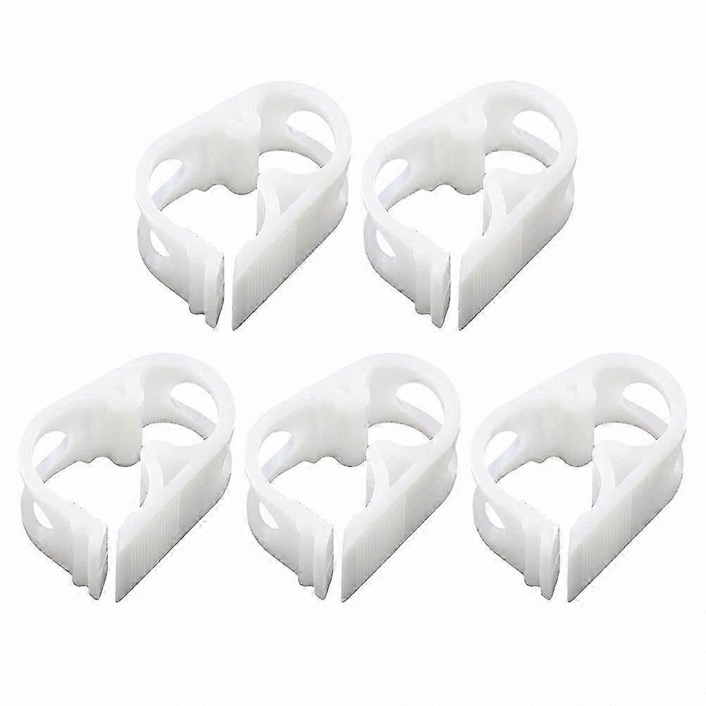 5-Pack Plastic Tube Clamps for Lab Flow Control