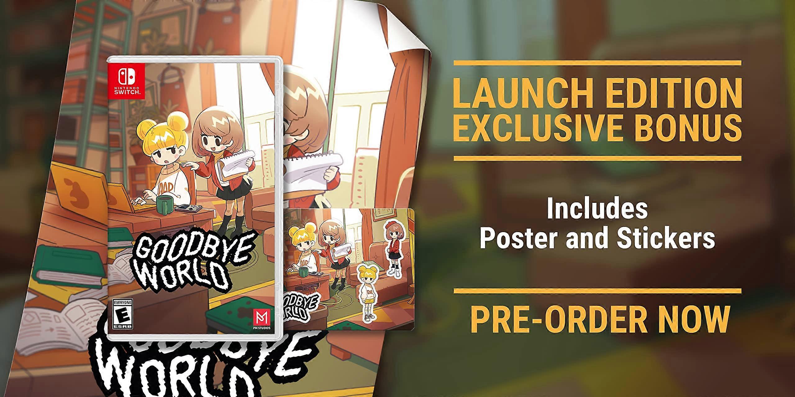 Goodbye World for Nintendo Switch - PAL - New & Sealed