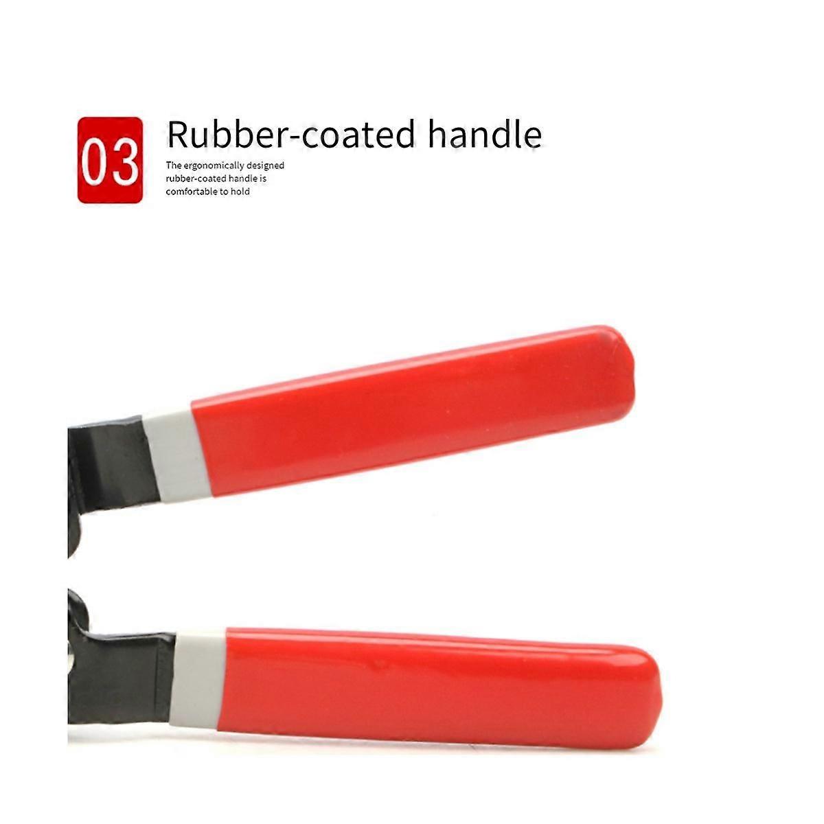 CV Boot Clamp Pliers, Universal CV Boot Clamp Tool Heavy Duty Ear Clamp Pliers, In-Line CV Axle Rem
