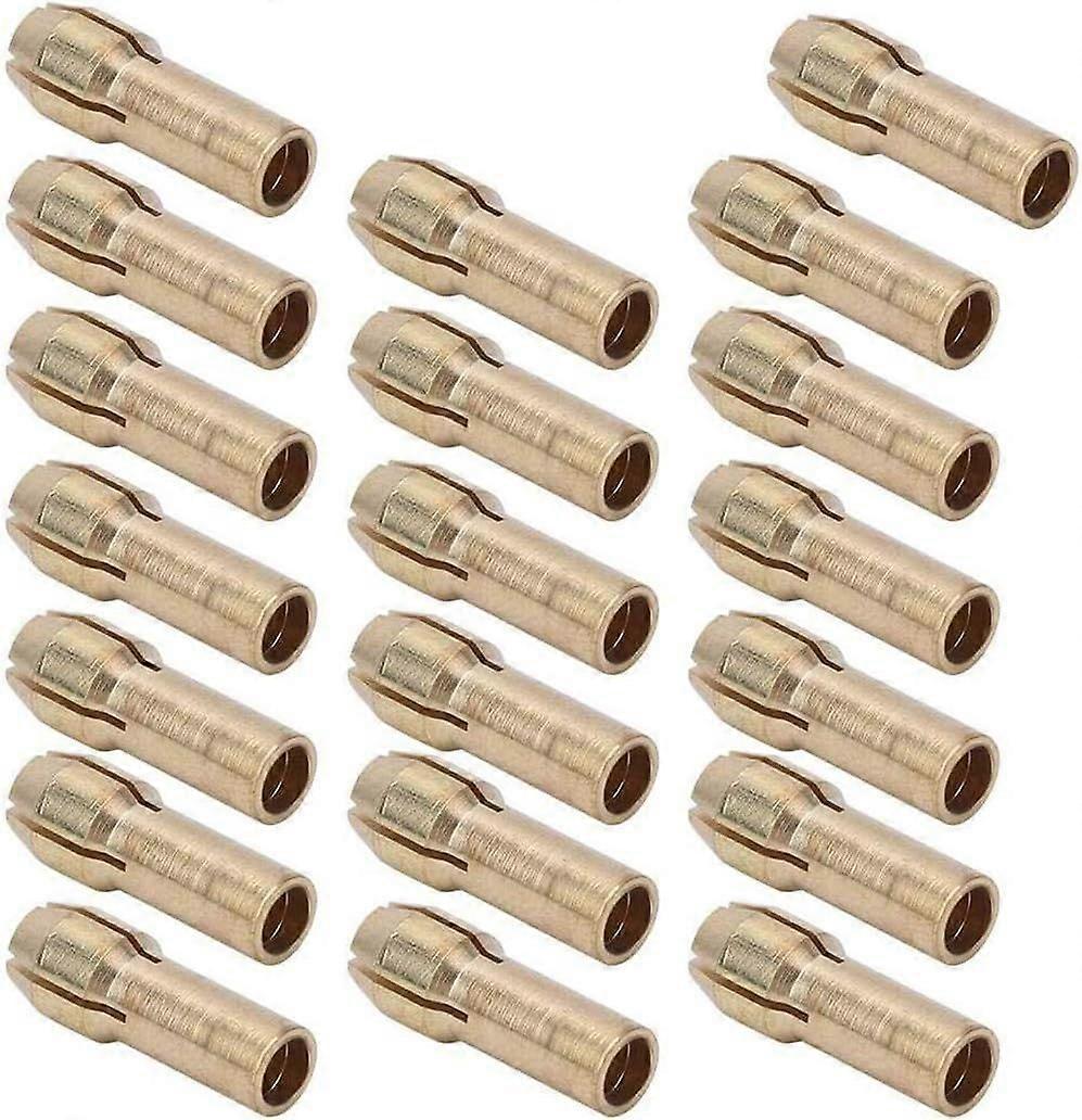 10Pcs Brass Drill Chuck Precision 0.5-3.2mm Brass Collet Chuck Rotary Tools
