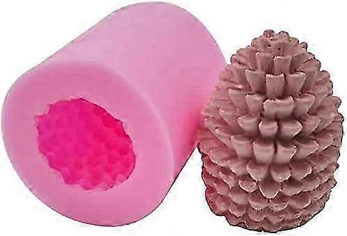 3D Candle & Soap Baking Mold - Pine Cone & Christmas Tree Silicone Resin ToolMold for DIY Projects