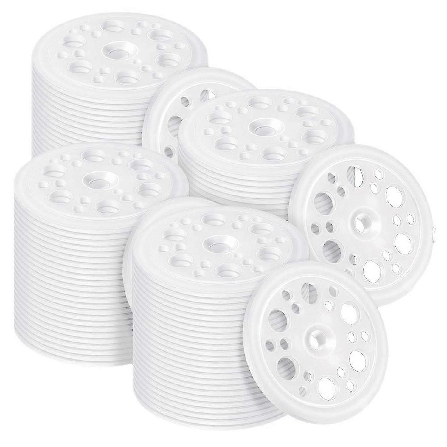 200 Pcs 1.77 Inch/ 45 mm Plastic Insulation Washers