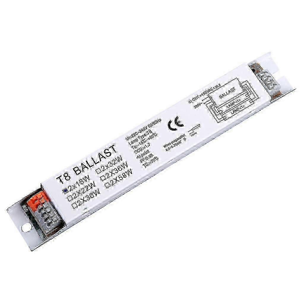 2x18/30/58w Wide Volta T8 Adaptable Electronic Fluorescent Lamp Ballast Fian 2025