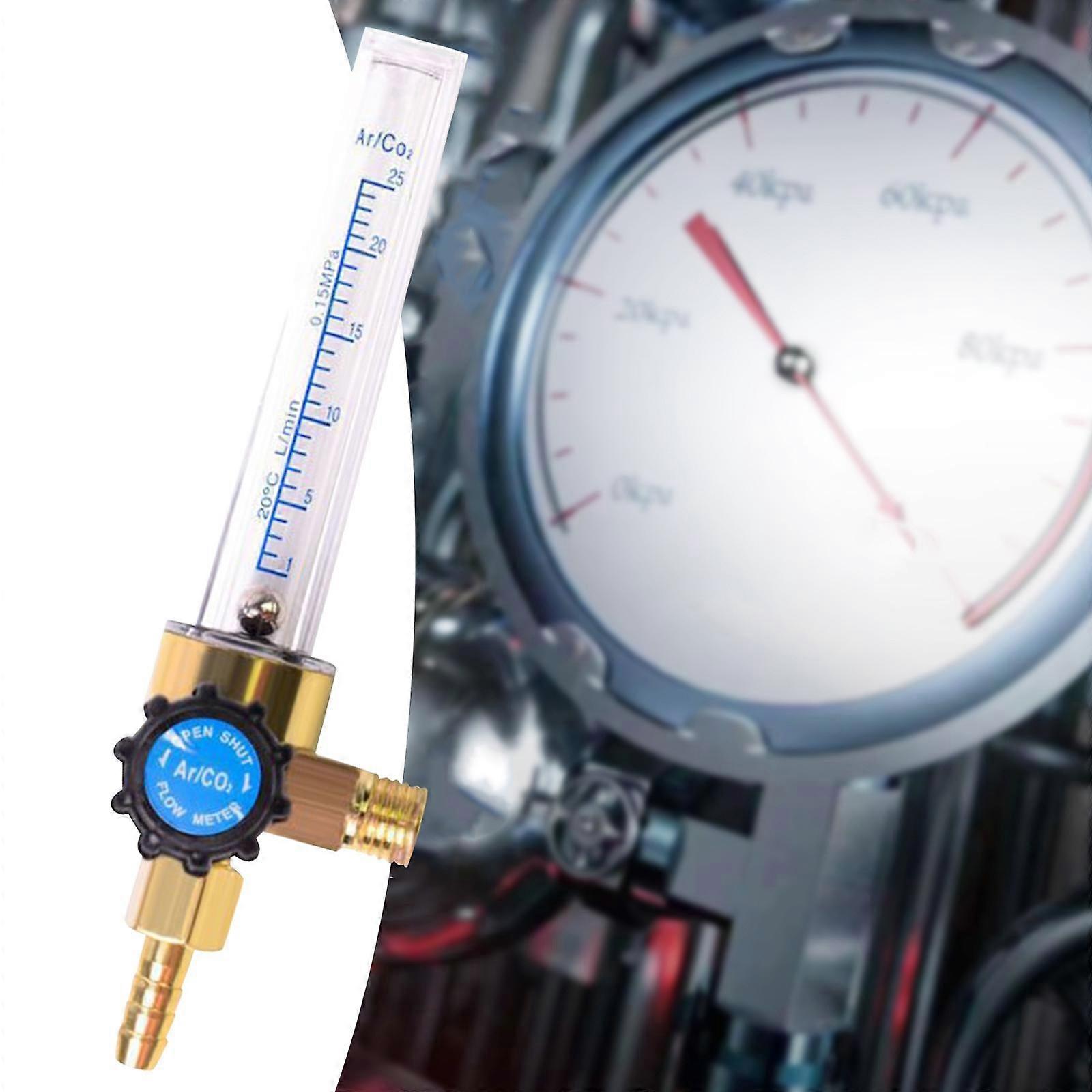 Argon Regulator Flowmeter Clear Digital Marking Professional Metal Flowmeter