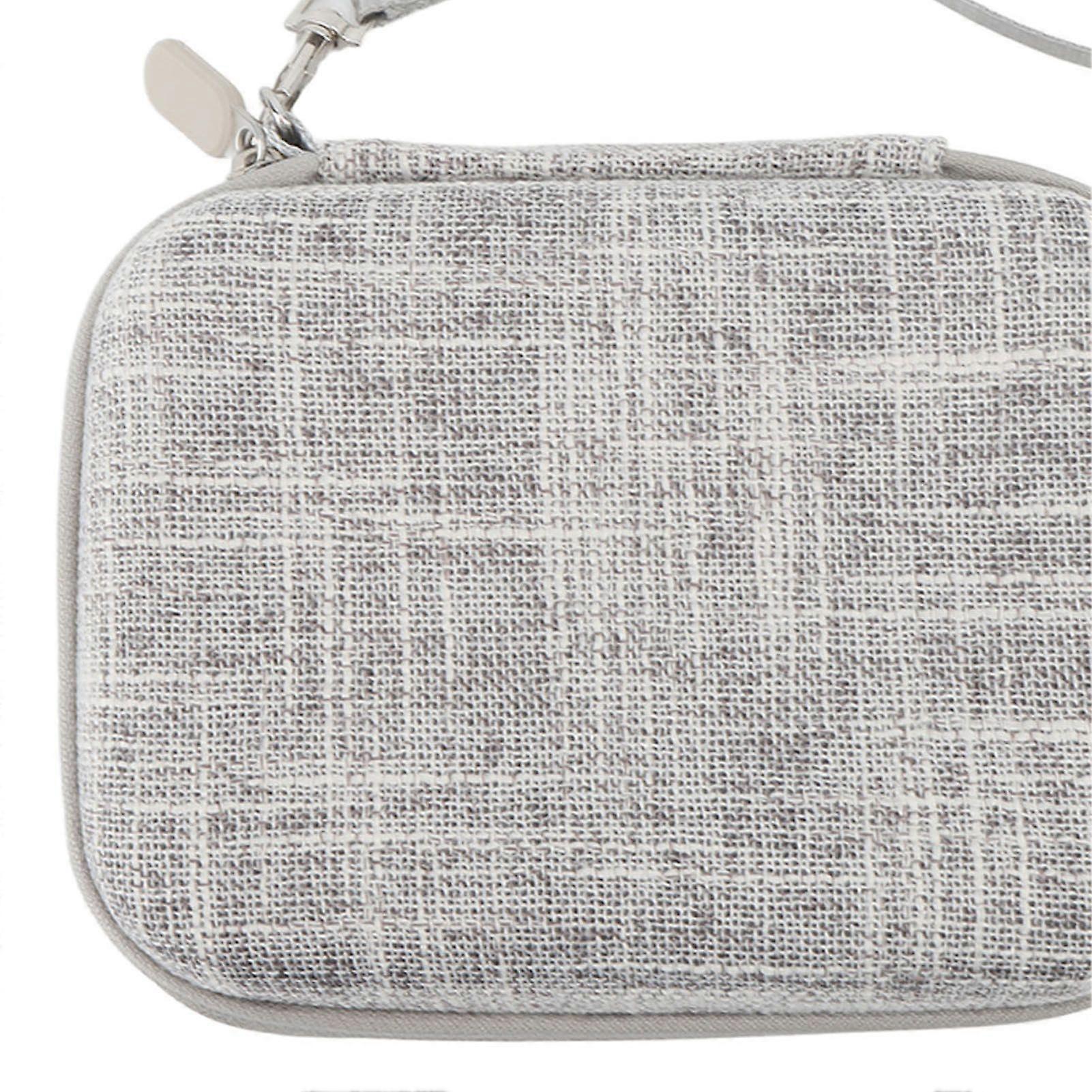 Portable Camera Case Waterproof Protective Hard Shell Universal Mini Camera Storage Bag for Link Link2 Link SQ White