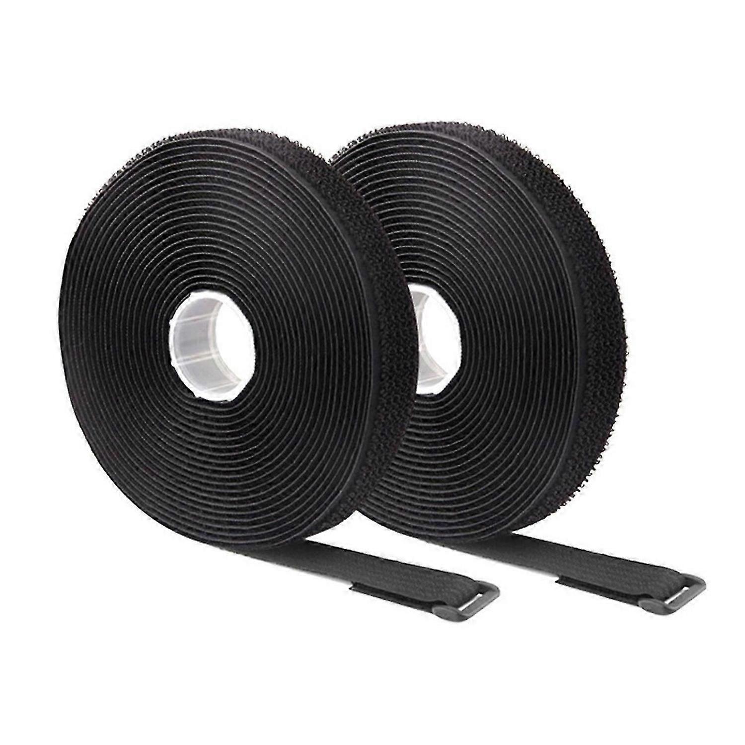 5Meters Adjustable Fastening Hook and Loop Straps with 25 Buckles