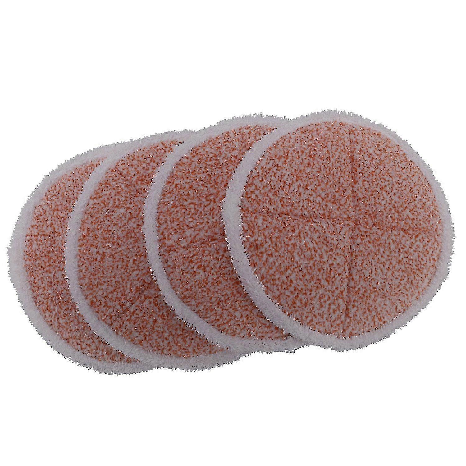 4 Packs Scrub Mop Pads Replacement For Bissell Spinwave 2039A 2124