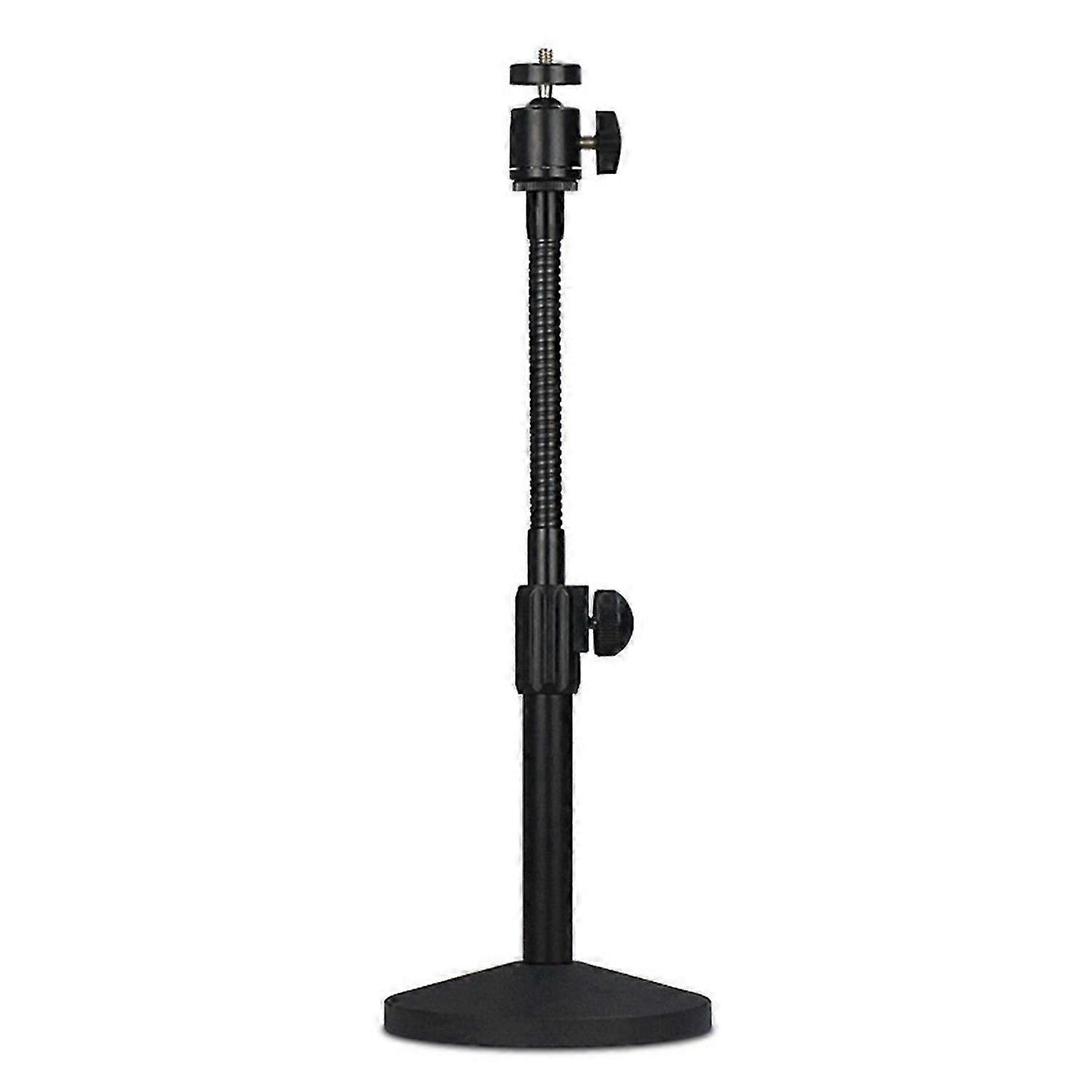 Hose Desktop Webcam Stand Adjustable Metal Desk Tripod
