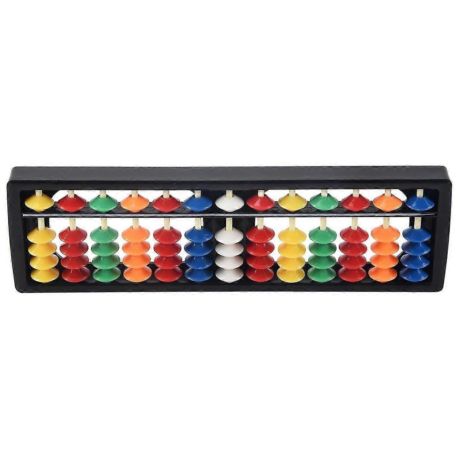 Portable Plastic Abacus Arithmetic Abacus calculation tool