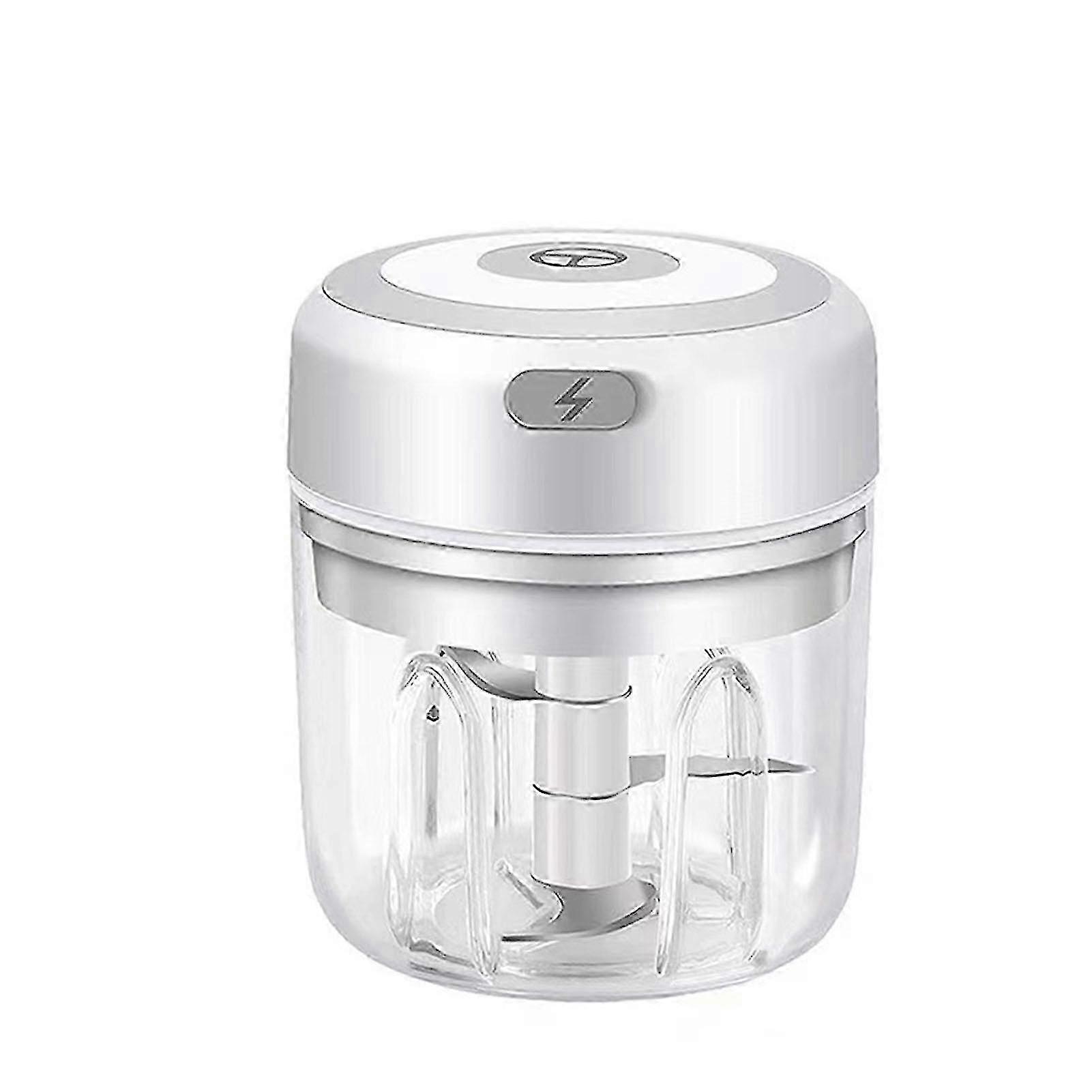 100ML/250ML Wireless Garlic Pounder Multi-Purpose Cordless Meat Grinder for Guacamoles Potatoes